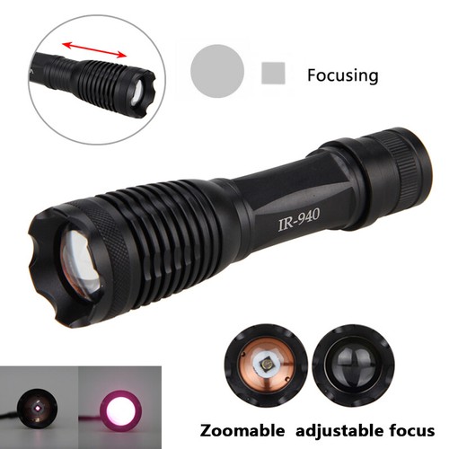 500Yards IR 850nm/940nm Infrared LED Hunting Light Night Vision Shooting Torch - Picture 11 of 23