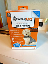 Thunder shirt Insanely Calm Dog Anxiety Shirt Sz XL Gray Thundershirt