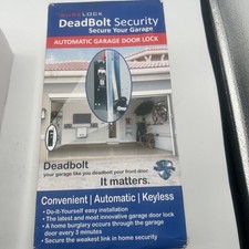 SureLock Automatic Garage Door Security DeadBolt/Lock SLGDL-7 NEW OPEN BOX