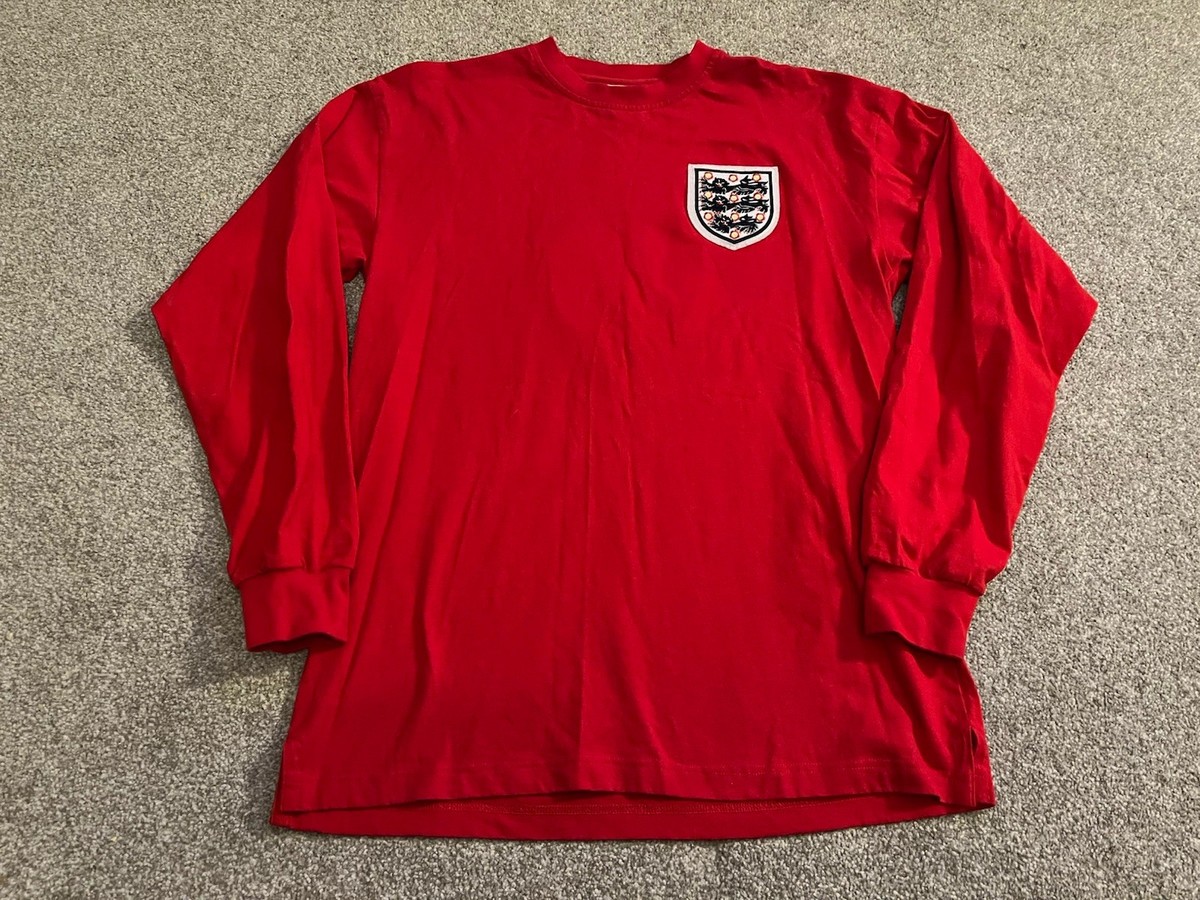 Shop red england football shirt long sleeve Deals Black Friday - Main Image