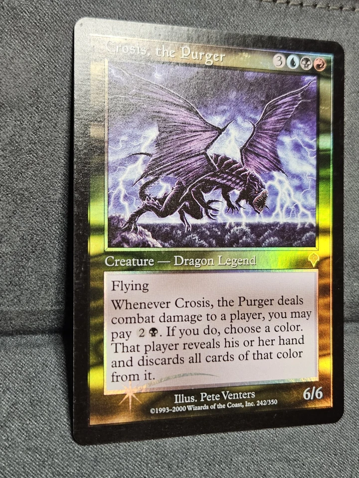 Crosis, the Purger - FOIL - Invasion (INV) - 242 - MTG - NM/LP - Image 2 of 4