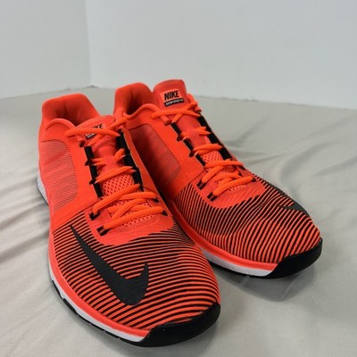 Nike Zoom Speed   Trainer 3 Shoes Sneakers Mens 13 Neon Orange Running EUC
