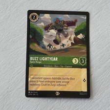 AMC Buzz Lightyear Space Ranger 57/P3 Lorcana Card Toy Story 5 Movie Promo