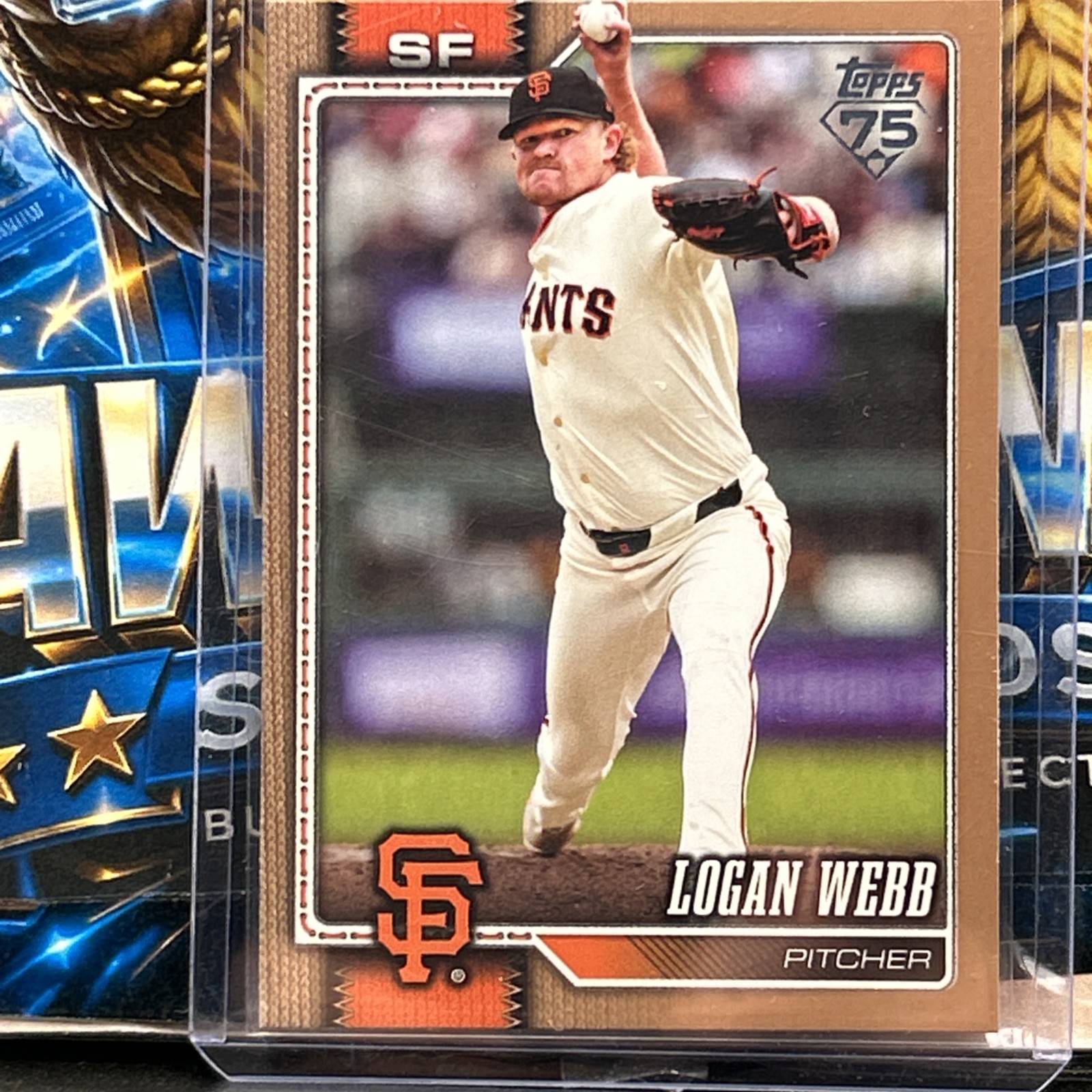 2026 Topps Series 1 Logan Webb Gold /2026 #69 Giants