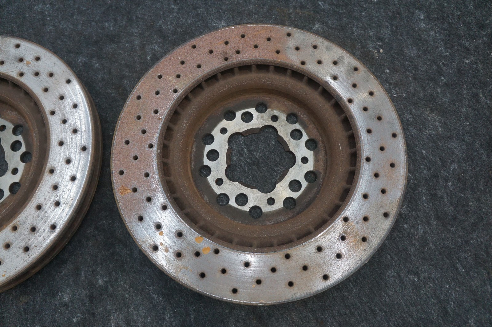 Set Front Or Rear Left Or Right Disc Brake Rotor 182606 Ferrari 360 Modena 2001