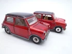 VINTAGE DINKY TOYS 183 MORRIS MINI MINOR PAIR 1966