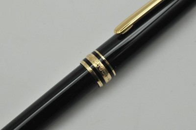 筆記具 MONTBLANC MEISTERSTUCK Vintage Montblanc Meisterstück 144 Fountain Pen 14K Fine Nib Black