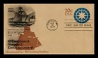 DR JIM STAMPS US COVER SEAFARING TRADITION EMBOSSED STAMPED ENVELOPE FDC