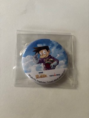 Doraemon Nobita Tokyo Tower Limited Can Badge Suneo Used