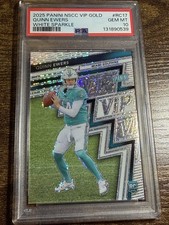 QUINN EWERS 2025 Panini NSCC VIP Gold #RC-17 White Sparkle Prizm PSA 10