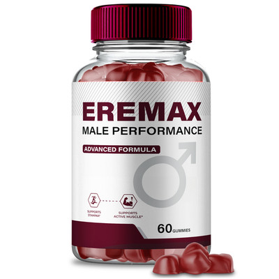 Eremax Gummies   Daily Energy, Stamina & Performance Support Supplement (1 Pack)
