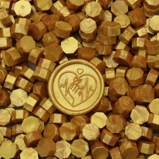 300Pcs Gold Sealing Wax Beads, Vintage Wax Seal Beads for WaxSeal Stamp, Great f