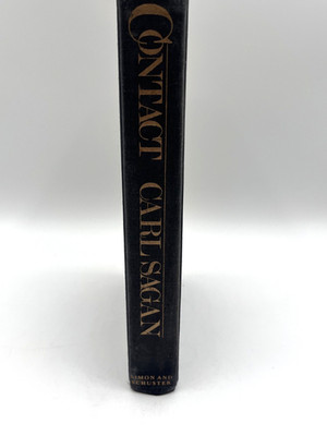 Contact By Carl Sagan - 1st Edition/2nd Printing Hardcover 1985