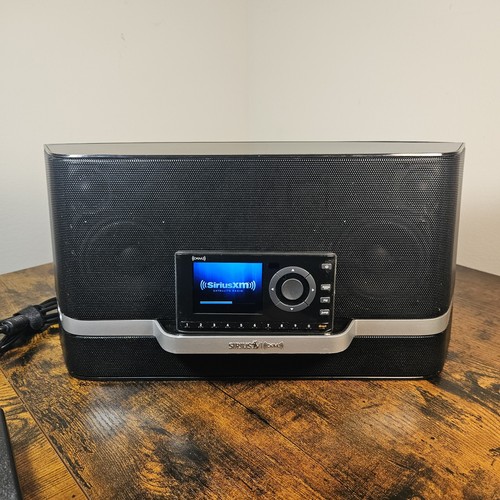 SiriusXM SXABB1 Portable Speaker Dock Boombox Audio System Onyx EZ No Antenna