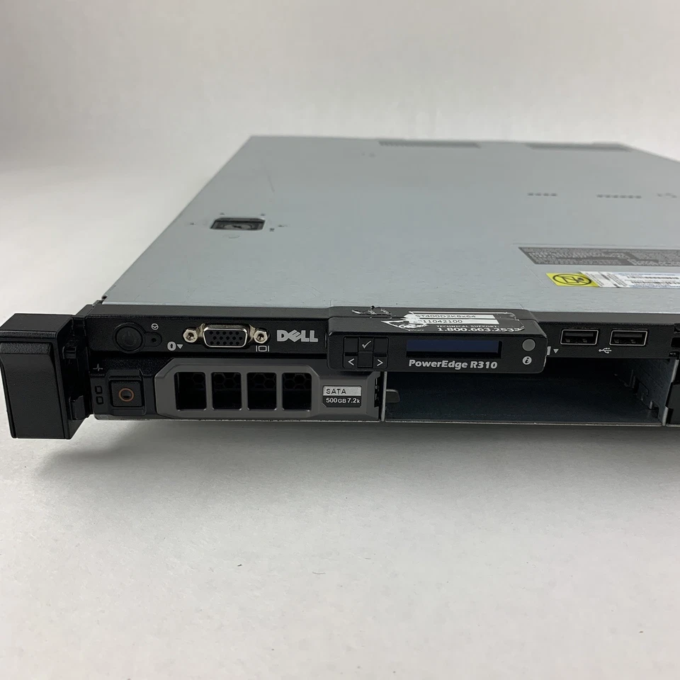 Dell PowerEdge R310 Intel Xeon X3450 2.66 GHz 4 GB RAM No HDD No OS - Image 3 of 4