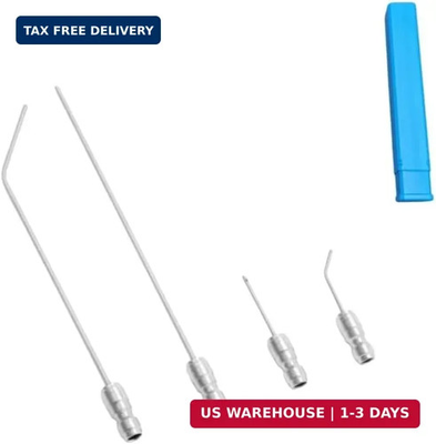 #ad High Pressure Washer Nozzle Kit For Washing Stainless Steel Flush Wand Extensio $40.23
