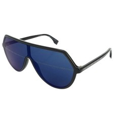 New Fendi Unisex Shield Sunglasses FEN 0377/S 0KB7/8N Grey /Dark Grey 99mm