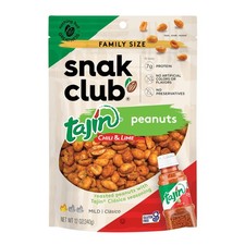 UPC 087076646400 product image for Snak Club Tajin Peanuts Roasted Nuts with Chili and Lime Seasoning Mild Glute... | upcitemdb.com