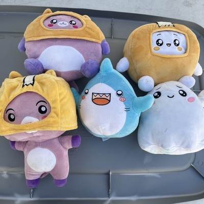 LankyBox Plush Lot of 4 in excellent condition stock t6