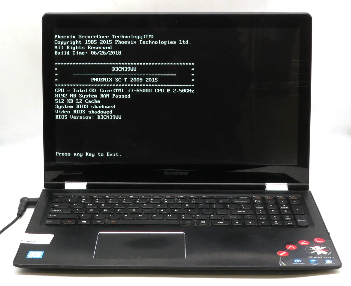 Lenovo Intel Core i7 6th Gen. 8 GB PC Laptops & Netbooks for sale
