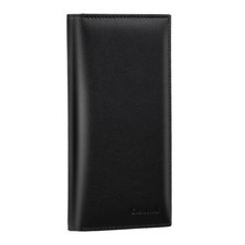 CASMONAL Premium Leather Checkbook Cover for Men and Women Checkbook Holder W...