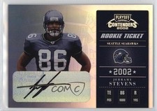 2002 Playoff Contenders Rookie Ticket 241/250 Jerramy Stevens #135 Auto 0c4