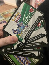 Pok mon TCG Online Code Cards Lot of 22 Unused Read Description