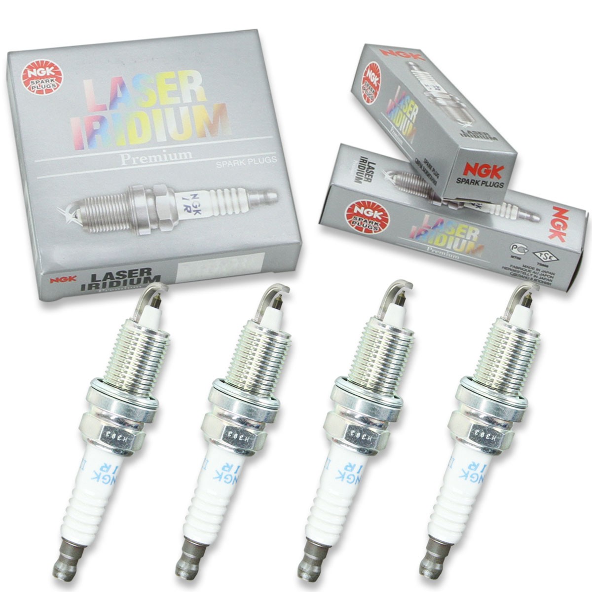4pcs 2008 Evinrude E250DPXSCF NGK Laser Iridium Spark Plugs 250 HP Kit Set cz