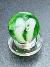 Vintage Davis Marble Works UV Active Swirl Marble 0.629