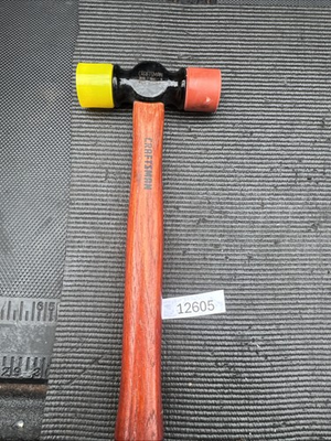 #ad Sears Craftsman USA Nos 2 Sided Rubber Mallet Hammer 12oz 38292 $49.95