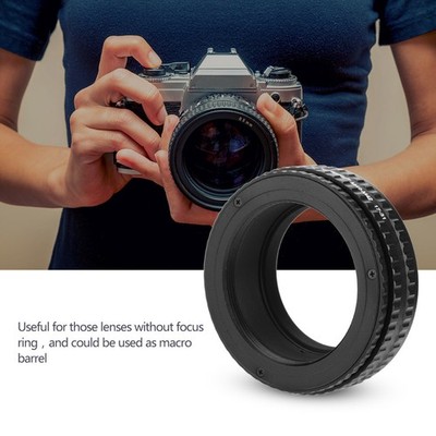 M42 To M42 Adjustable Focusing Helicoid Lens Adapter Macro Tube Accessory