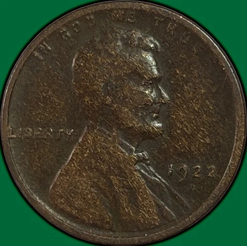 1922-D Lincoln Wheat Cent Choice Very Fine VF+ Coin #33644