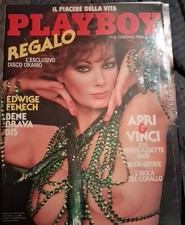 Rivista PLAYBOY N. 6 EDWIGE FENECH Giugno 1984 