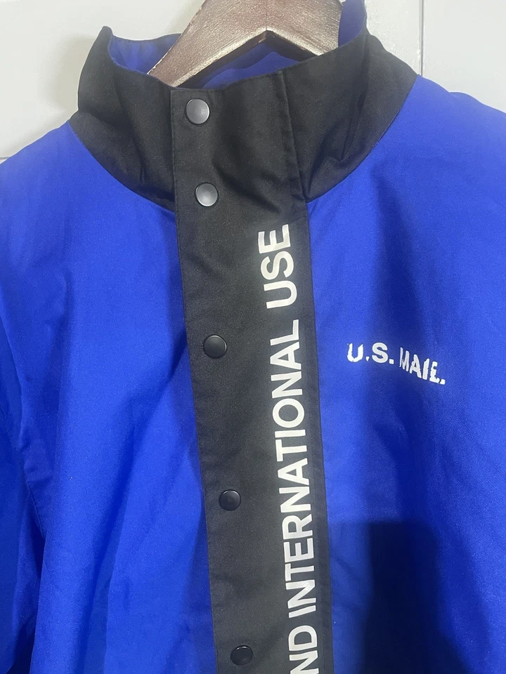 Forever 21 x USPS ветровка куртка мужская XL негабаритный США почтовое отделение - Изображение 4 из 4