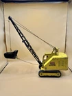 Vintage Tonka Dragline 1960’s 1970’s Yellow With Bucket Moving Parts