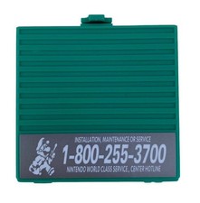 Green Battery Cover Original Game Boy for Nintendo GB Replacement Door Sticker