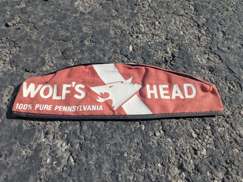 Vintage Wolf’s Head Cloth Attendant’s Hat