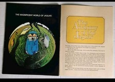 1974 Jaguar Xj6 E-type Roadster Xj12 Xj12c Original Car Sales Brochure Catalog