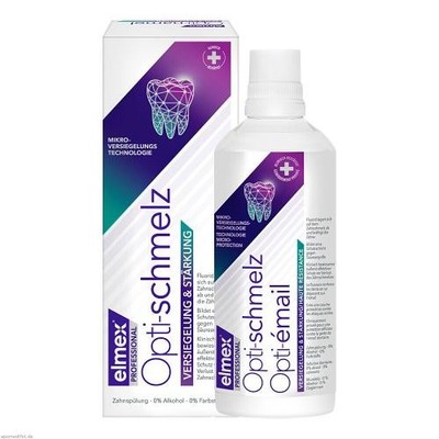 2x ELMEX Opti-schmelz Professional Zahnspülung 400 ML