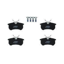 Satz Bremsbeläge Bremsklötze hinten für Ford Fiesta 5 JH 6 CB1 Focus 1 243964