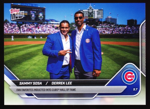 2025 Topps Now 676 Sammy Sosa / Derrek Lee