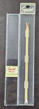 Speidel Gold Twist O Flex Stainless Steel Women Watch Band
