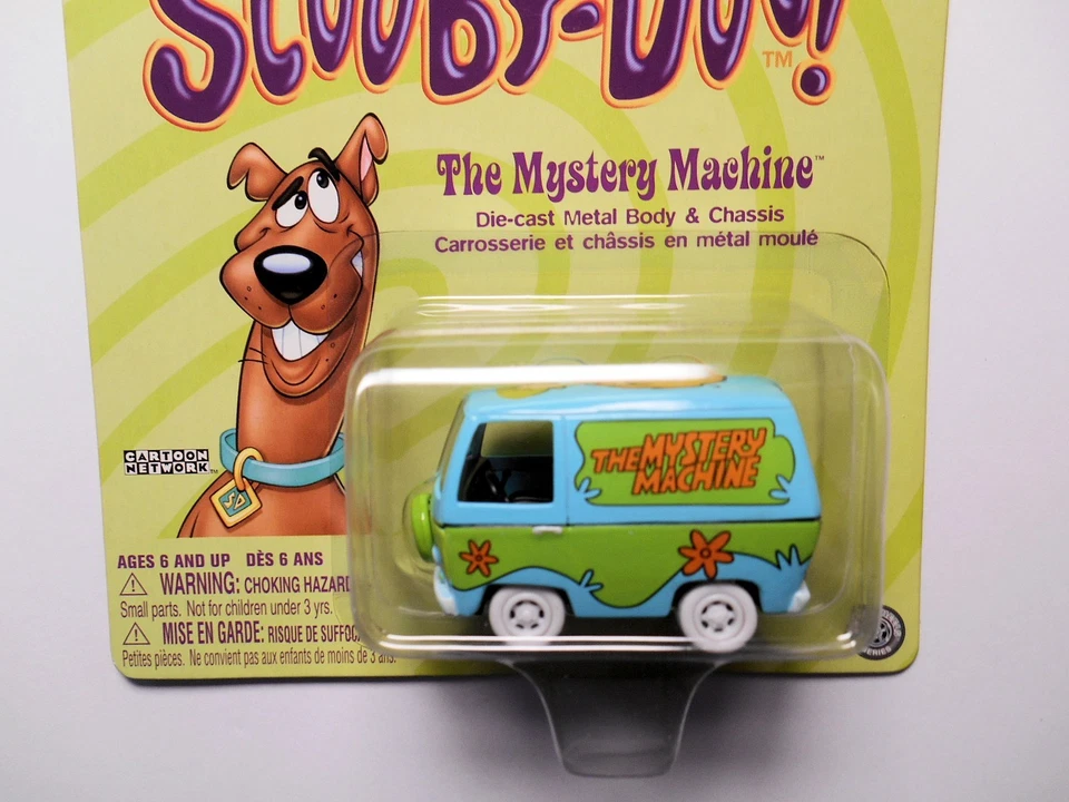 HOLLYWOOD SCOOBY-DOO MYSTERY MACHINE SHAGGY JOHNNY WHITE LIGHTNING CHASE VAN - Image 2 of 4