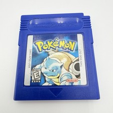 Pokemon Blue Version Nintendo Game Boy Authentic Tested Saves DMG-APEE-USA