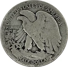 1917-D Obv Walking Liberty Silver Half Dollar in a SAFLIP®