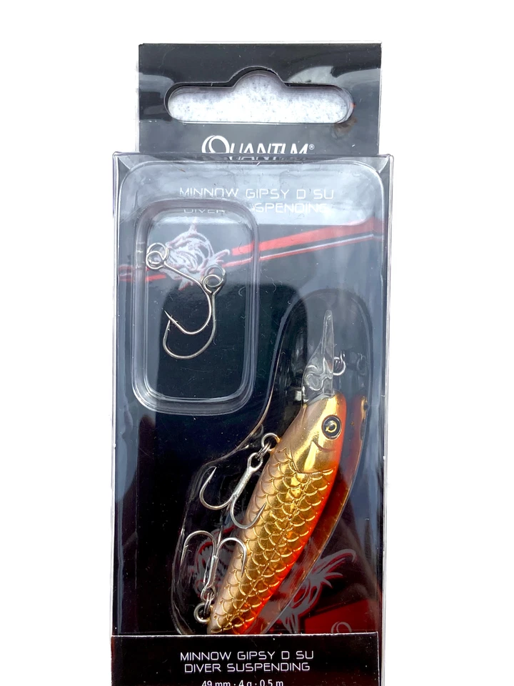 Quantum Zebco Wobbler Gipsy Minnow D SU 49mm 4g Raubfisch Angeln Forellen,Barsch - Bild 3 von 4