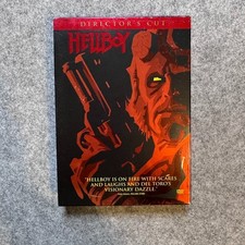 Hellboy Dvd 2004 3-disc Set Directors Cut Ron Perlman Guillermo Del Toro Hellboy Dvd 2004 3-disc Set Directors Cut Ron Perlman Guillermo Del Toro