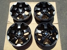 SUBARU FORESTER WILDERNESS 17" WHEELS BLACK TPMS GENUINE OEM FACTORY RIMS #68891