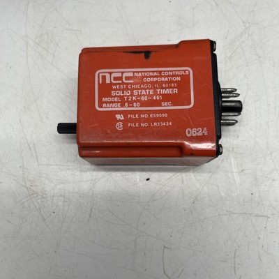 NCC T 1 K-10-462  Solid State Timer  1 TO 10 Sec