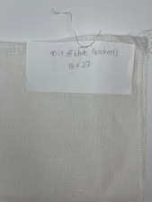 Zweigart Linen 40 Ct in Off White 18x27